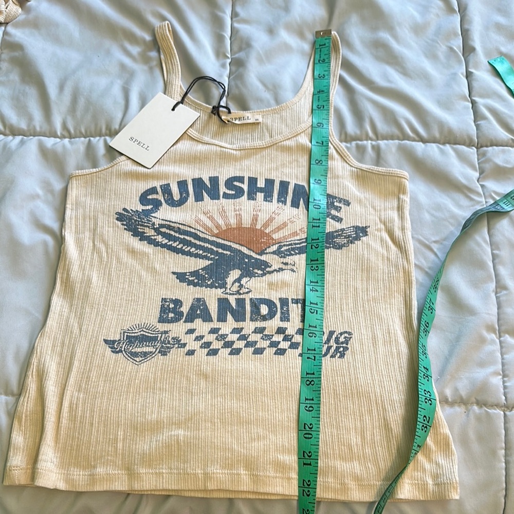 Spell Sunshine Bandit Tank Top NWT XS - Picture 11 of 12